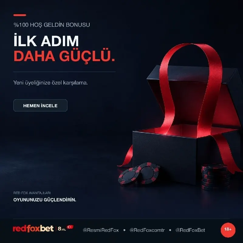 Her şey bir ilk adımla başlar. RedFoxBet'te o ilk adımı daha avantajlı hale getiriyoruz…