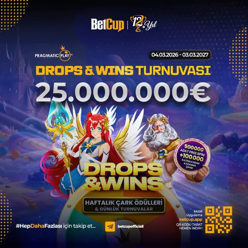 🎮 Pragmatic Play Drops&Wins Slot Turnuvası Tüm Hızıyla Devam Devam Ediyor! 🔥 🥳 Pragmatic…
