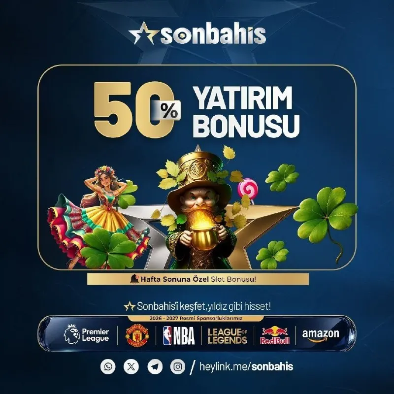 🎁 %50 YATIRIM BONUSU İÇİN SON SAATLER! 🔥Minimum 250₺ yatırım ile hafta sonu fırsatını…