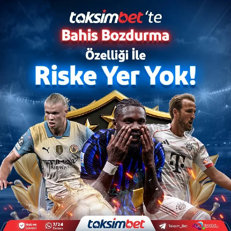 🏆 #TaksimBet ‘te Bahis Bozdurma İle Kaybetmek Artık Çok Uzak❗️ ⚽️ Riske Girmek…