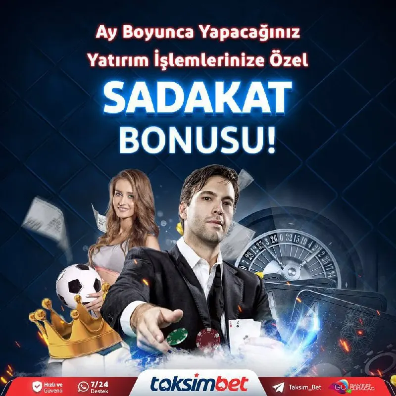 ➡️ #TaksimBet 'ten Tüm Üyelere Sadakat Bonusu Hediyesi ⬅️ 💎1 Eylül - 1 Ekim Tarihleri…