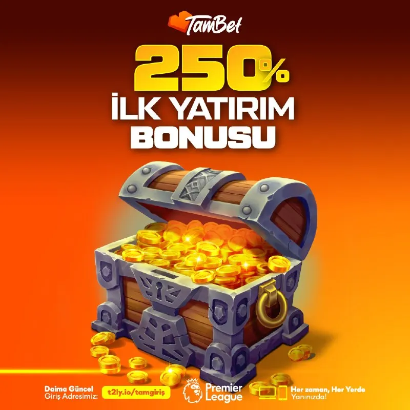 💣İLK YATIRIMA %250 HOŞ GELDİN BONUSU 💣 🤩TAMBET İLE HER YATIRIMDA KAZANMANIN TADINI ÇIKAR🤩…