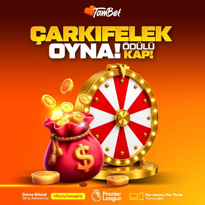 🎰 ÇARKI ÇEVİR, ÖDÜLLERİ KAZAN!!! 🎰 💰Minimum 500₺ Her Yatırımına 1 adet Hediye Çark Kodu!💰…