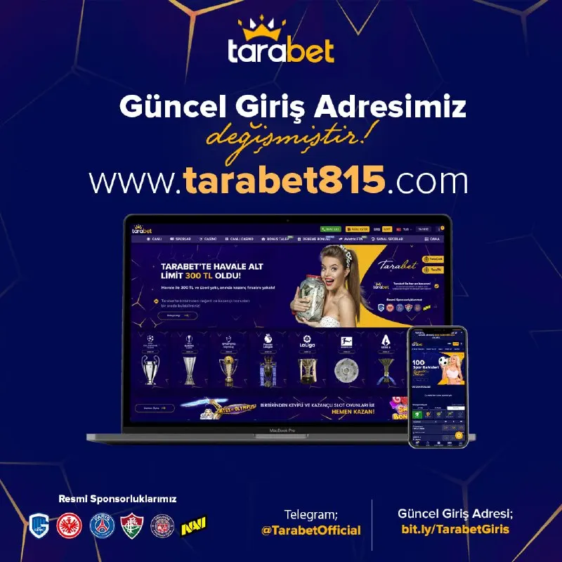 Değerli Üyelerimiz; Tarabet güncel giriş adresimiz tarabet815.com olmuştur. Sahte…