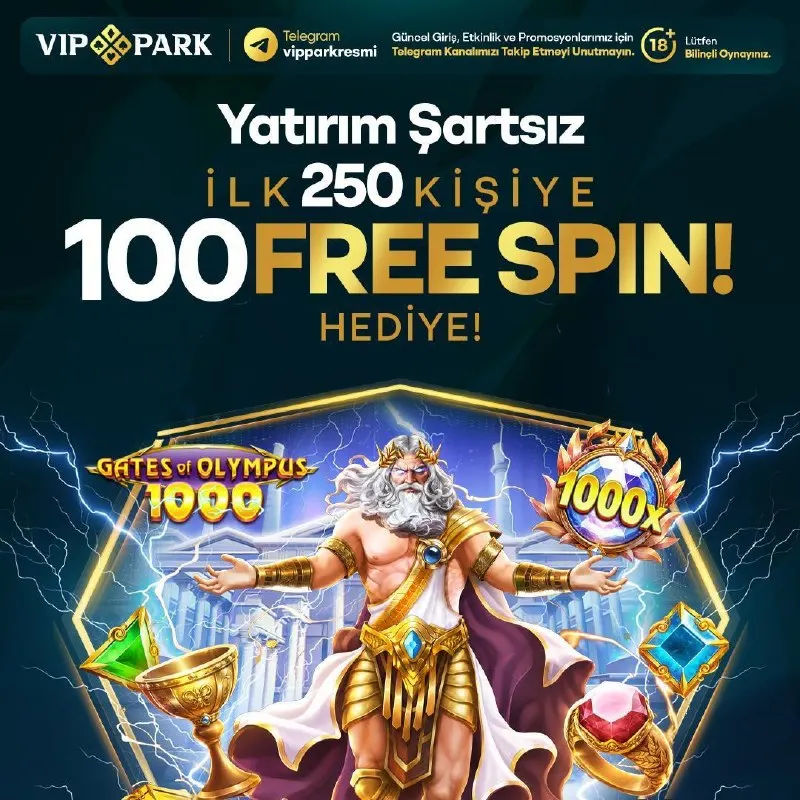 📣 Kod WhatsApp’ta, etkinlik Vippark’ta başladı! ⚡️Vippark’ta Gates of Olympus 1000…