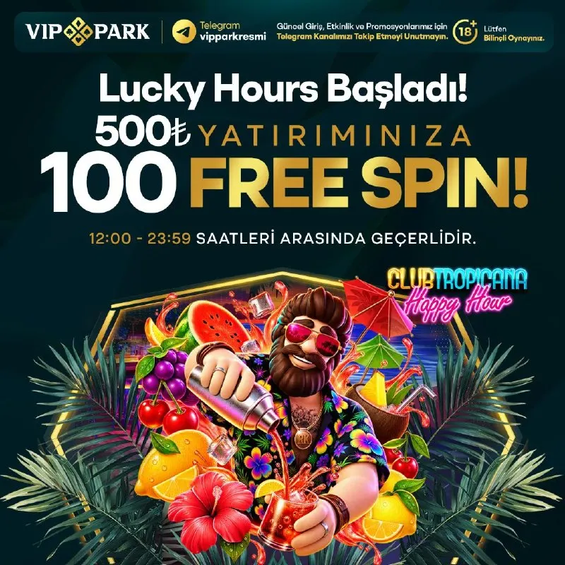 🍹Bugün Şans Sizin Tarafınızda, Lucky Hours Başladı! Bugüne özel fırsatı kaçırmayın! 🎁…