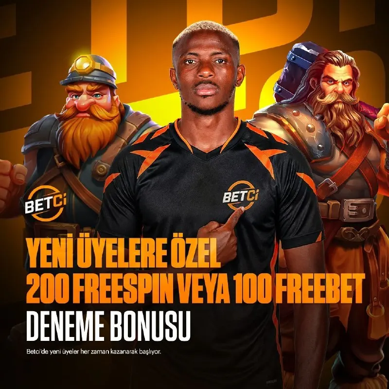 🎁 Betci'nin dünyasına katılan Yeni Üyeleri harika bir başlangıç bekliyor ! 💰 200 Free…