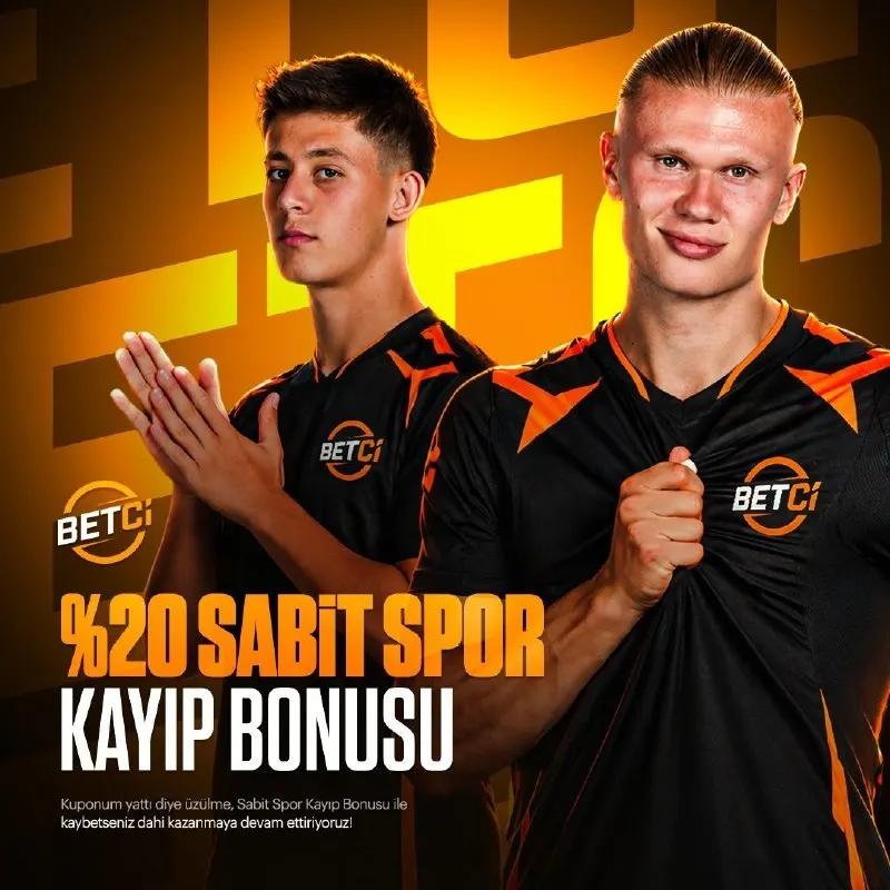🏟 Spor bahislerindeki heyecanınıza %20 sabit spor kayıp bonusu! 📉 Beklenmedik sonuçlarda…