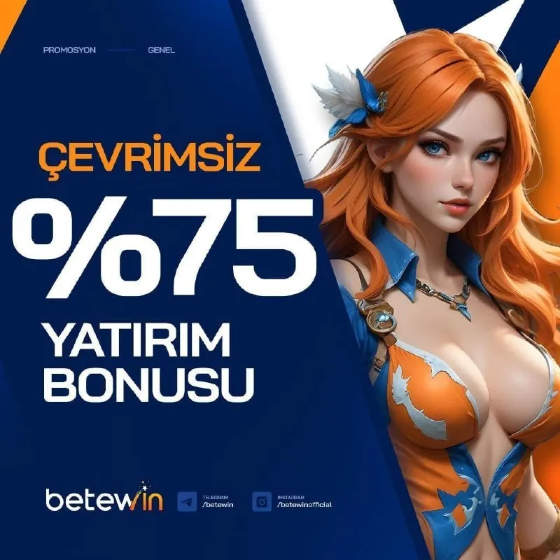 ÇEVRİMSİZ %75 NAKİT BONUS AKTİF! 💎 Tüm Alanlarda Geçerli! ✅ 2.500₺'ye kadar tüm…