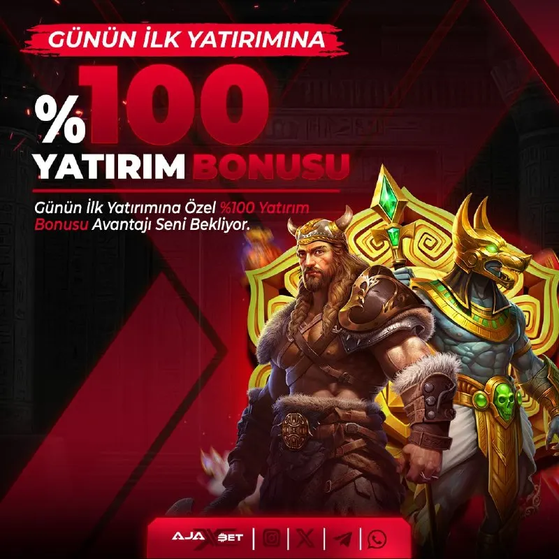 SLOT ŞEKERİ ⭐ 00.00 – 23.59 ARASI GÜNE 2500₺ KAZANÇLA BAŞLA 🤩 İLK YATIRIMA ÖZEL #AJAXBET…