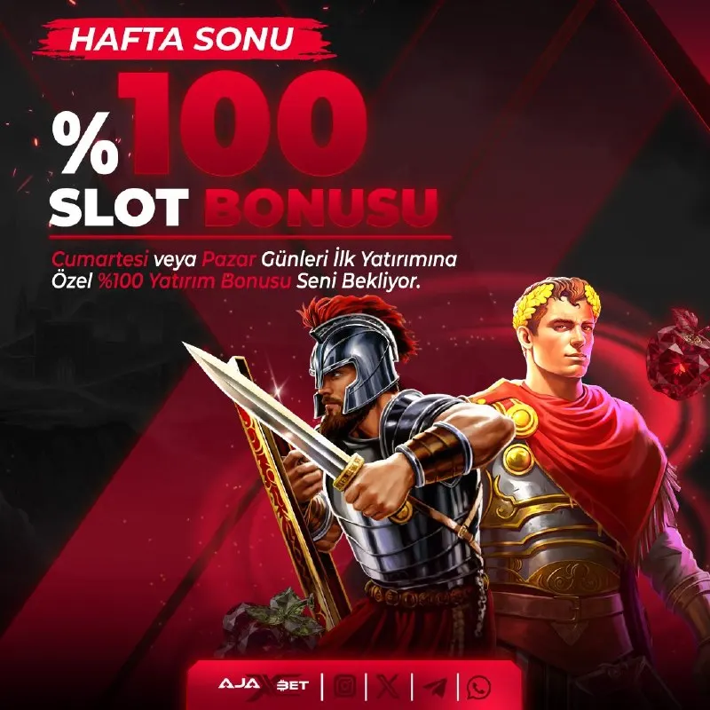 Y A Ş A S I N H A F T A S O N U % 100 ÖZEL SLOT BONUSU 💎 5000 TL ' ye Kadar Yatırım…