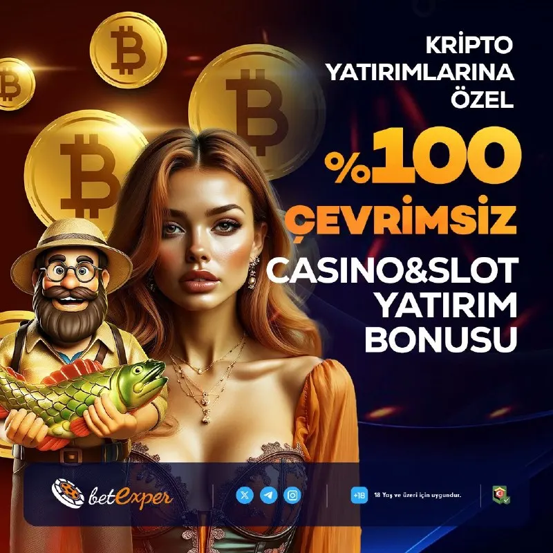 🪙 Betexper'den Kripto Yatırımlara Özel %100 Çevrimsiz Bonus! ⭐️ Bitcoin, Ethereum, Tether…