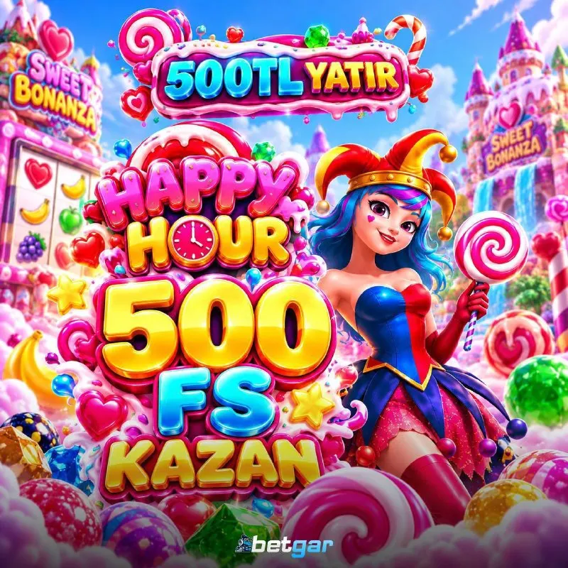 💸 500 TL yatır, 500 Freespin kazan! BETGAR’DA HAPPY HOUR BAŞLADI! 🎰 Oyun: Sweet Bonanza 🔄…
