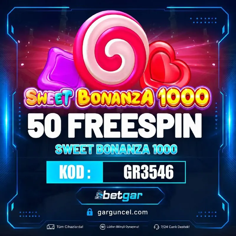🤩 BETGAR KODU DÜŞTÜ! Sweet Bonanza 1000 oyununda Geçerli Kod Aktif! 💙 Pazar özel kodlar…