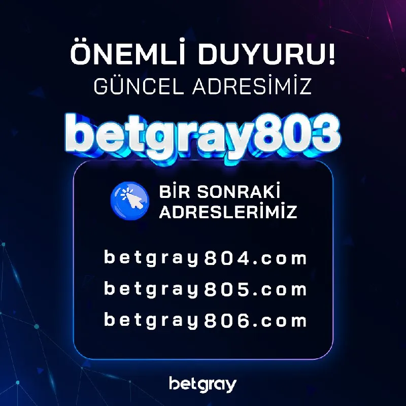 😀 Güncel adresimiz: www.betgray803.com