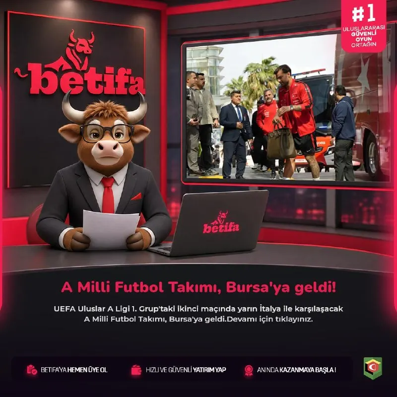 📰 HABER DETAY ━━━━━━━━━━ 📌 A Milli Futbol Takımı, Bursa'ya geldi UEFA Uluslar A Ligi 1…
