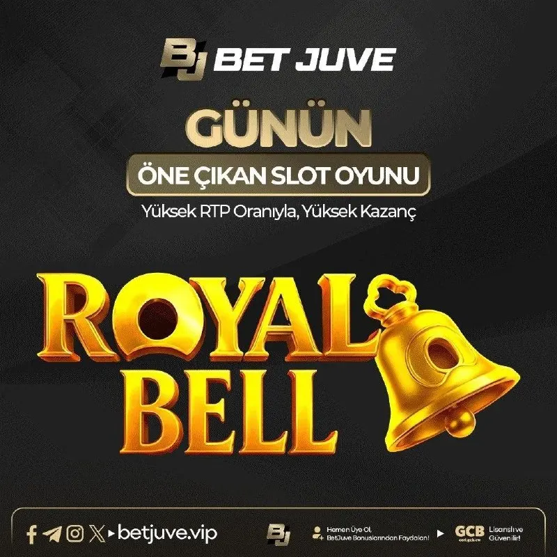 🔔GÜNÜN OYUNU ROYAL BELL👑✨ 👑Kraliyet salonunda şans zili senin için çalıyor! 🔔Işıltılı…