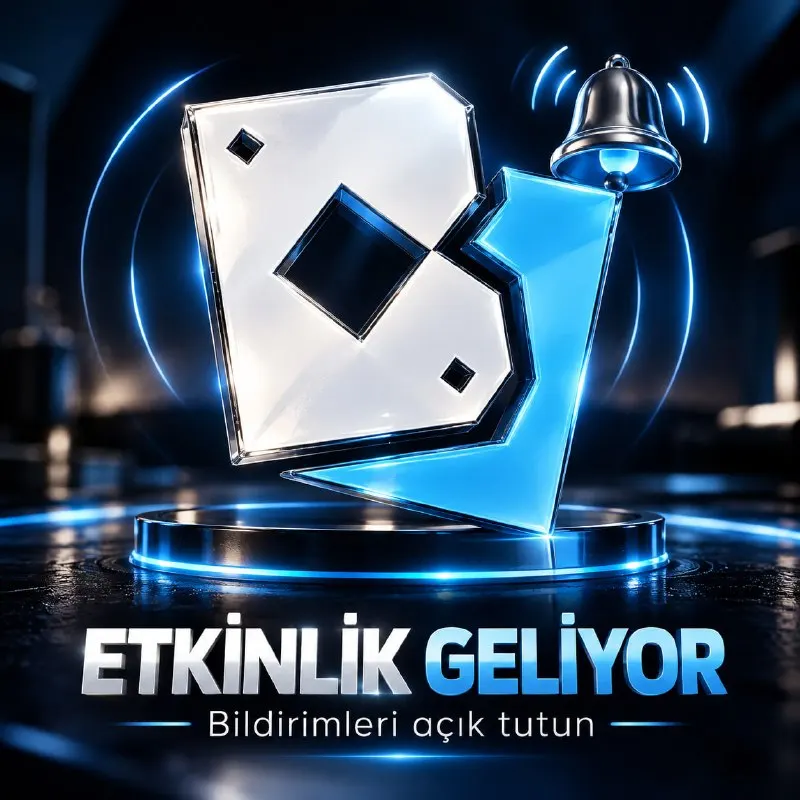 🔔 ETKİNLİK GELİYOR! 🔔 ⌛ Yeni etkinlik için geri sayım başladı. 🔔 Fırsatı kaçırmamak için…
