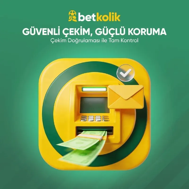 💚 Güvenli Çekim Deneyimi İçin Ek Onay Katmanı Betkolik’te! 🎯 Her işlem öncesinde…