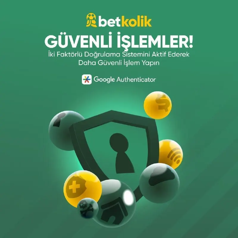 ✅ Betkolik'te Güvenlik Standart Değil, Üst Seviyede! 🔒 İki Faktörlü Doğrulama ile…