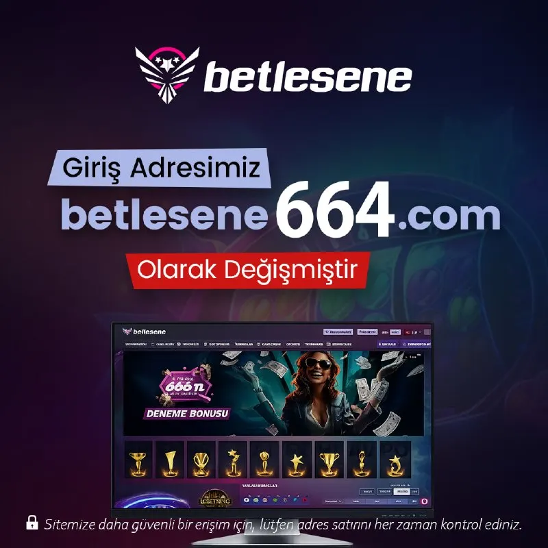 Web sitemize daha hızlı ve daha güvenli bir erişim için güncel giriş adresimiz…