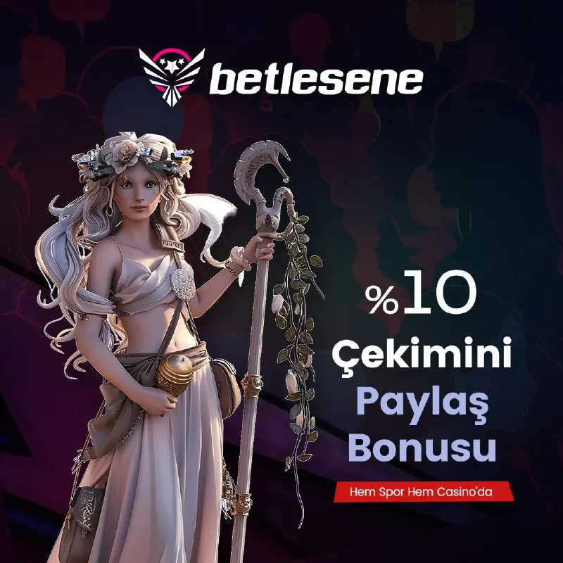 🎁 %10 Çekim Paylaş Bonusu 📱 Çekimini Sosyal Medyada Paylaş %10 Bonus Kazan! Şimdi…