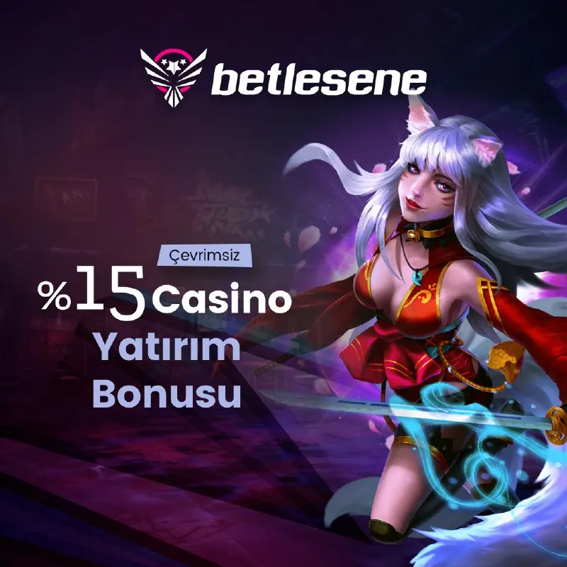 ⭐️ %15 Çevrimsiz Casino Yatırım Bonusu ⭐️ Casino oyuncuları yatırımlarının %15'i kadar…