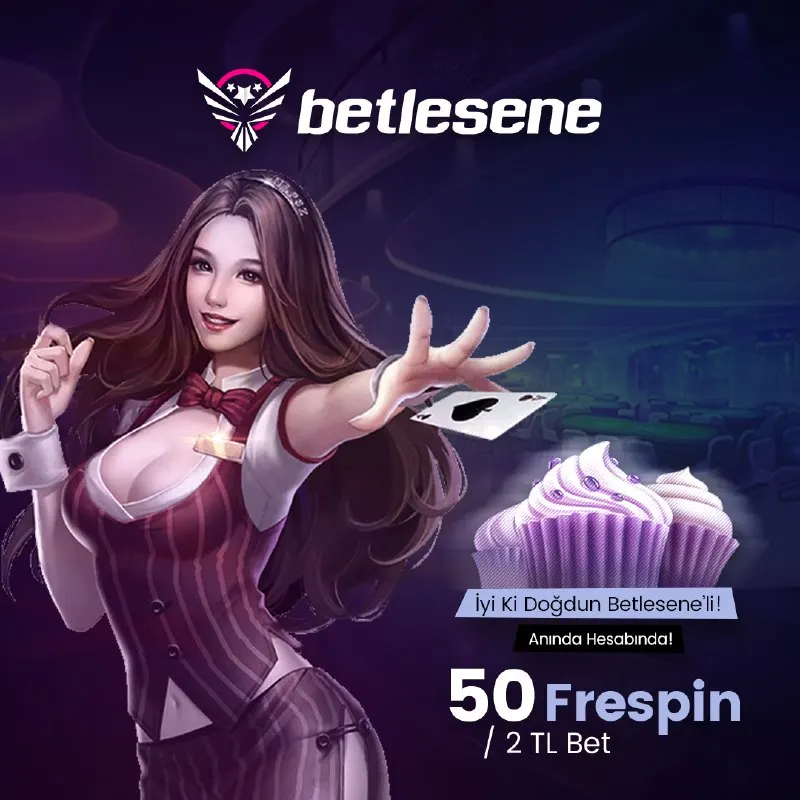 🕯 İyi ki doğdun Betlesene'li! 🆓 50 Freespin Hediyen Seni Bekliyor! 🎁 Doğum gününü daha…