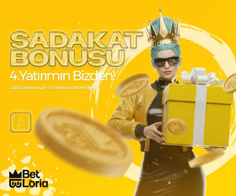✨💎 BETLORIA FIRSATI 💎✨ 🔥 Sadakat Bonusu 🔥 📋 PROMOSYON DETAYLARI ▪️ 4. Yatırımınız…