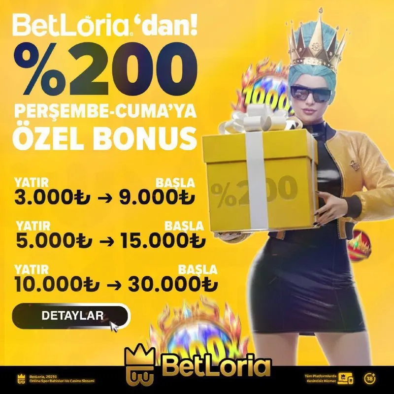 🌼🌼🌼🌼🌼🌼🌼🌼 💎 BETLORIA %200 Perşembe Cumaya Özel Bonus! 💸Yüksek yatırımlara yüksek…