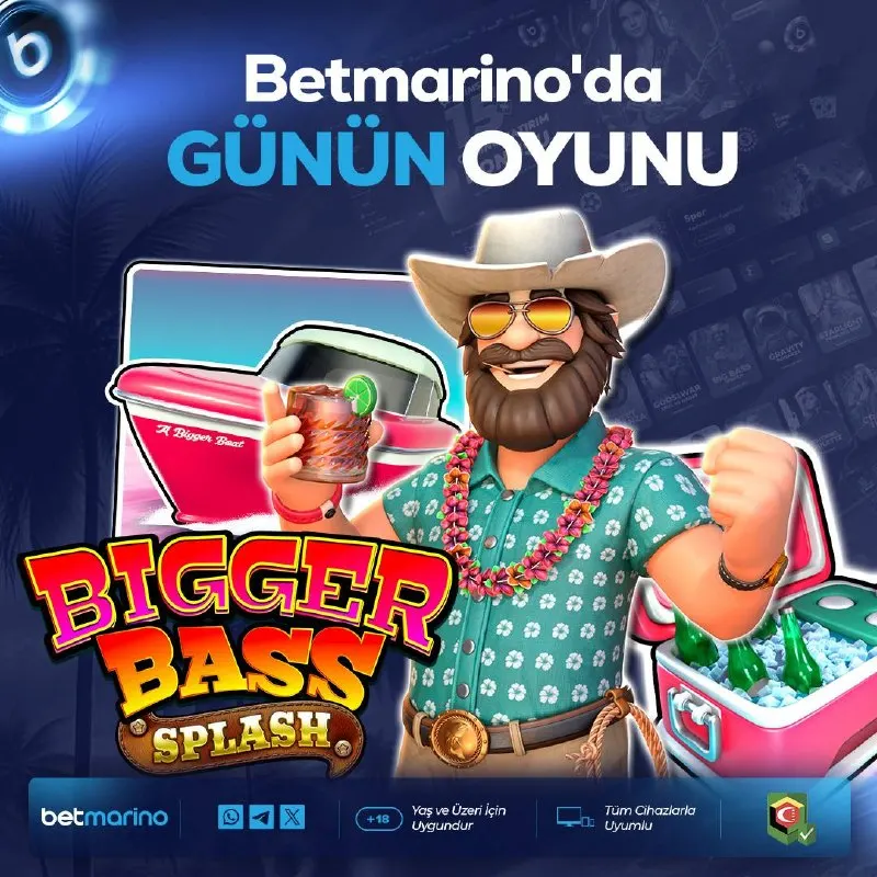 🖤🖤🖤🖤 🎮 Günün Oyunu: Bigger Bass Splash 🤠 Eğlenceli teması ve renkli dünyasıyla Bigger…